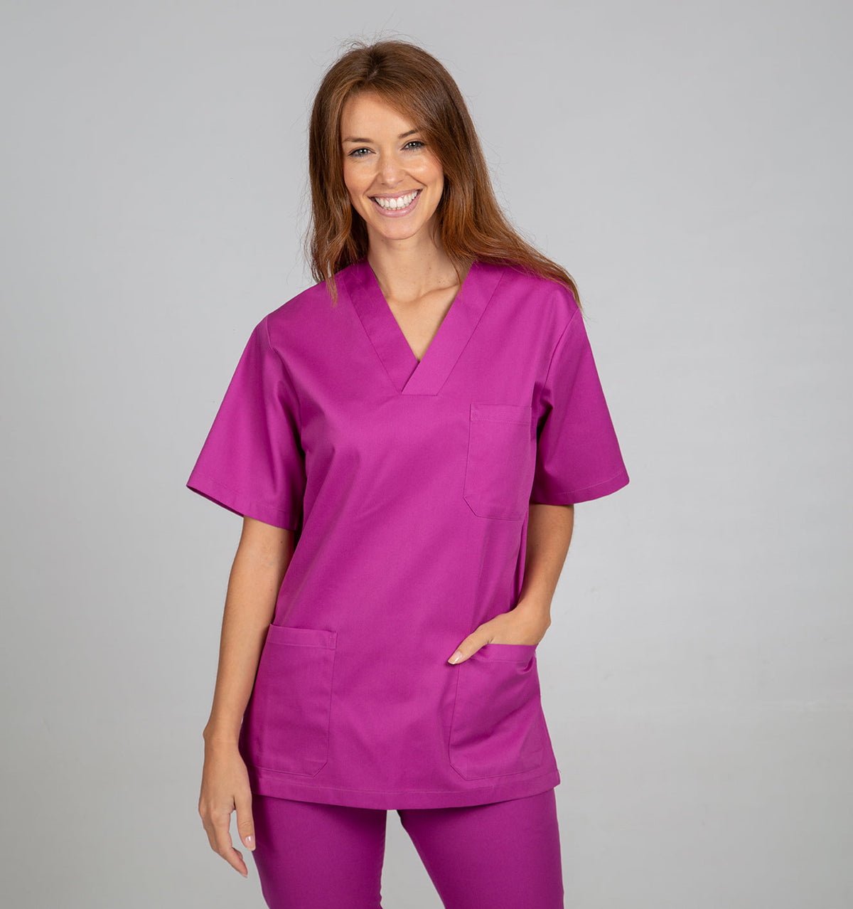 BLUSA SANITARIA UNISEX PICO COLORES - Gary's
