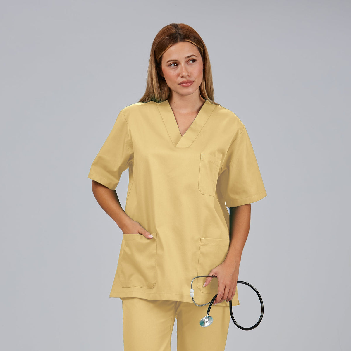 BLUSA SANITARIA UNISEX PICO COLORES - Gary's
