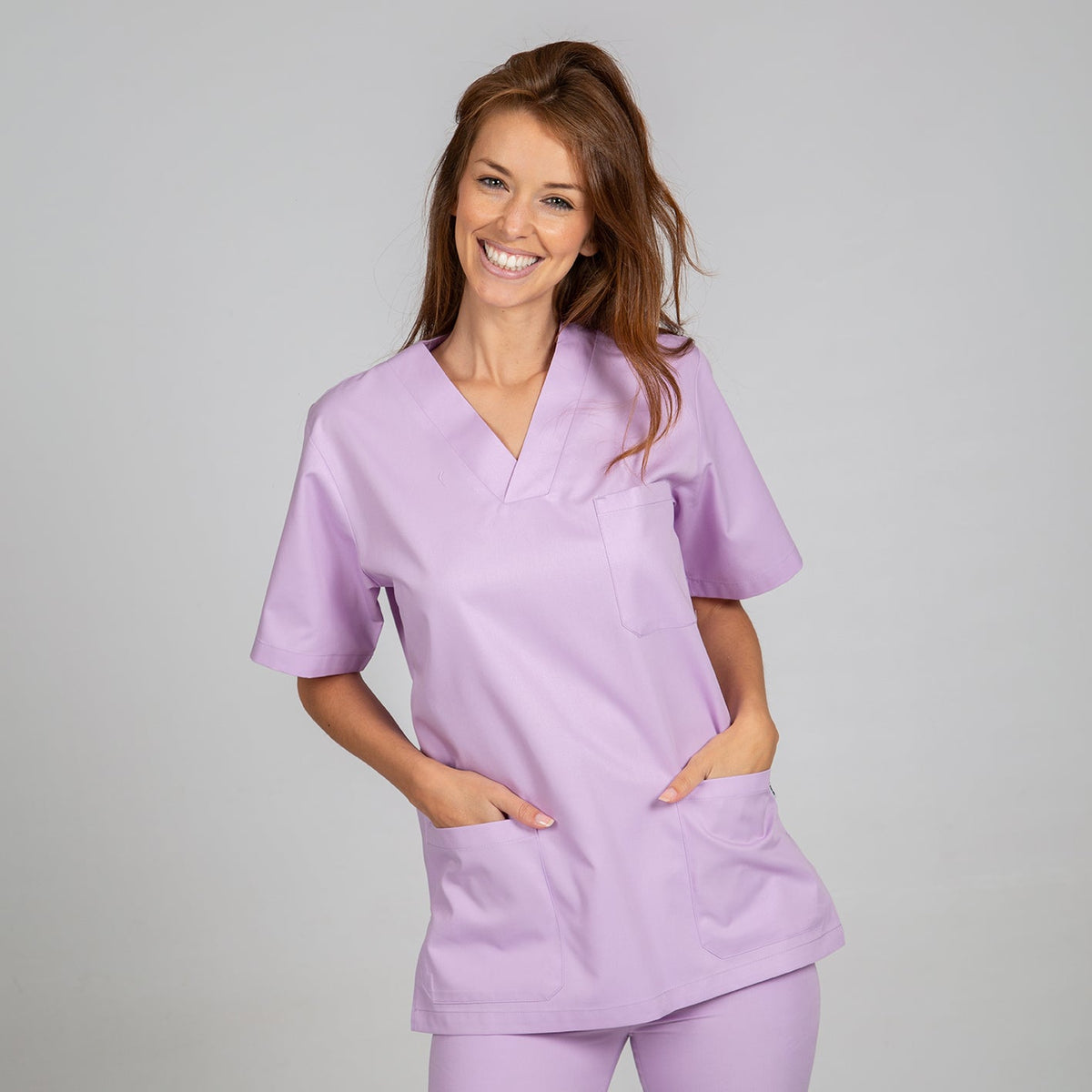 BLUSA SANITARIA UNISEX PICO COLORES - Gary's
