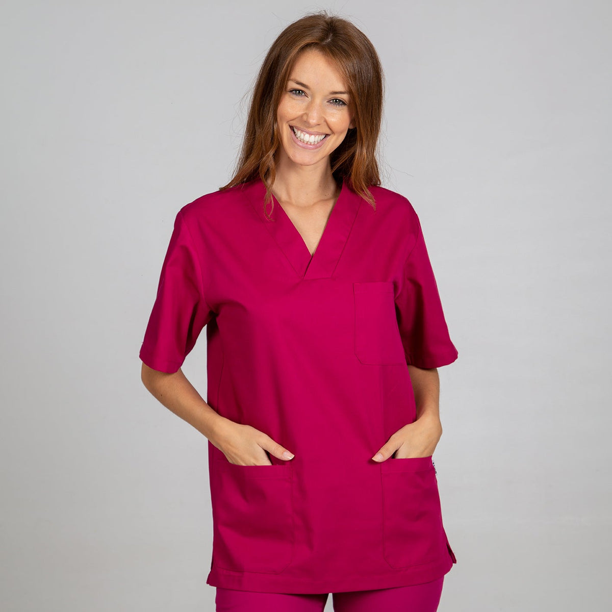 BLUSA SANITARIA UNISEX PICO COLORES - Gary's