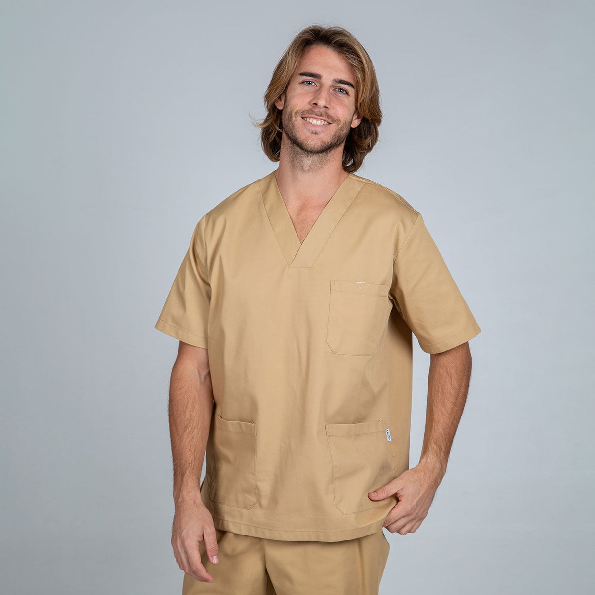 BLUSA SANITARIA UNISEX PICO COLORES - Gary's