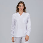BLUSA SANITARIO UNISEX PICO M/L PUÑO ACRILICO - Gary's
