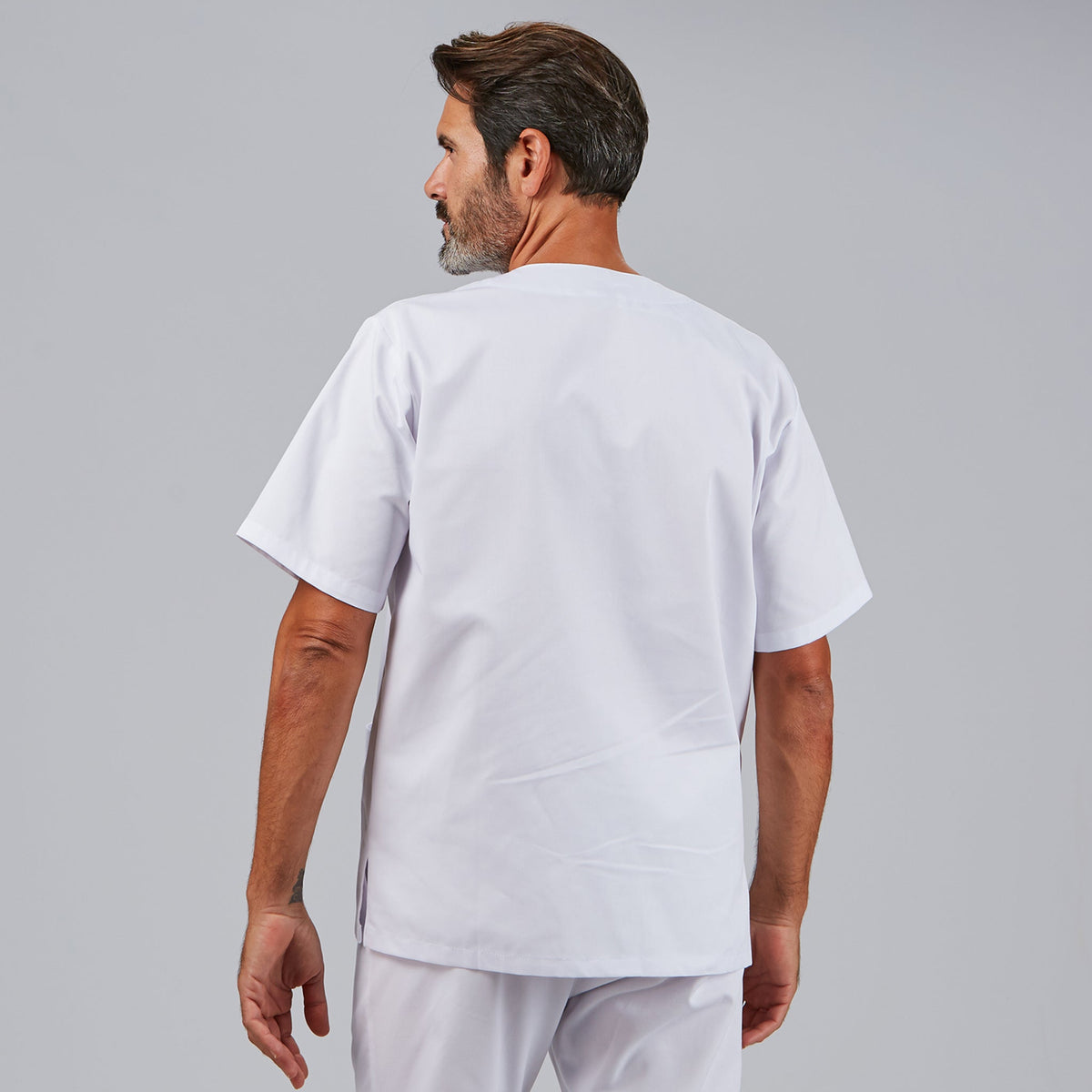 BLUSA SANITARIO UNISEX PICO BOTONES - Gary's