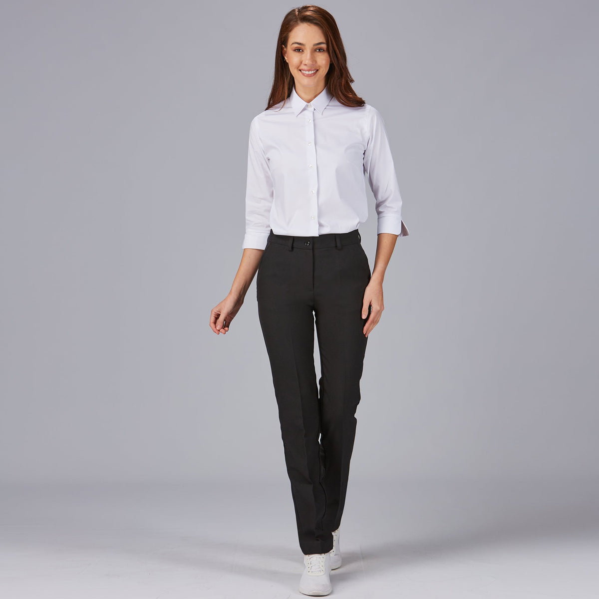 PANTALON MUJER PLANA POLIESTER BOLSILLO FRANCES - Gary's