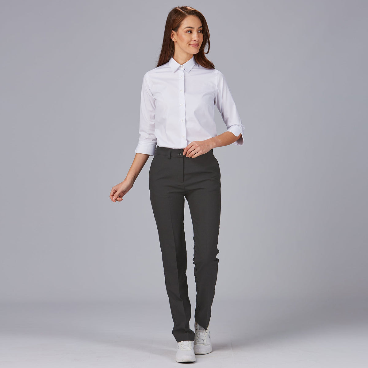 PANTALON MUJER PLANA POLIESTER BOLSILLO FRANCES - Gary's