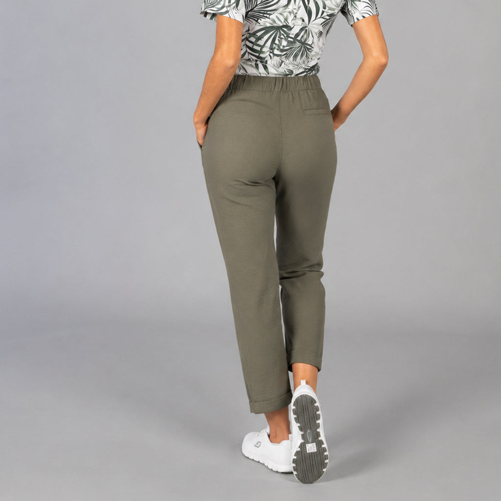 PANTALON MUJER BAMBULA BAJO VUELTO - Gary's