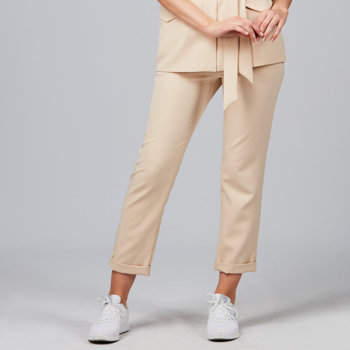 PANTALON MUJER BIELASTICO BAJO VUELTO - Gary's