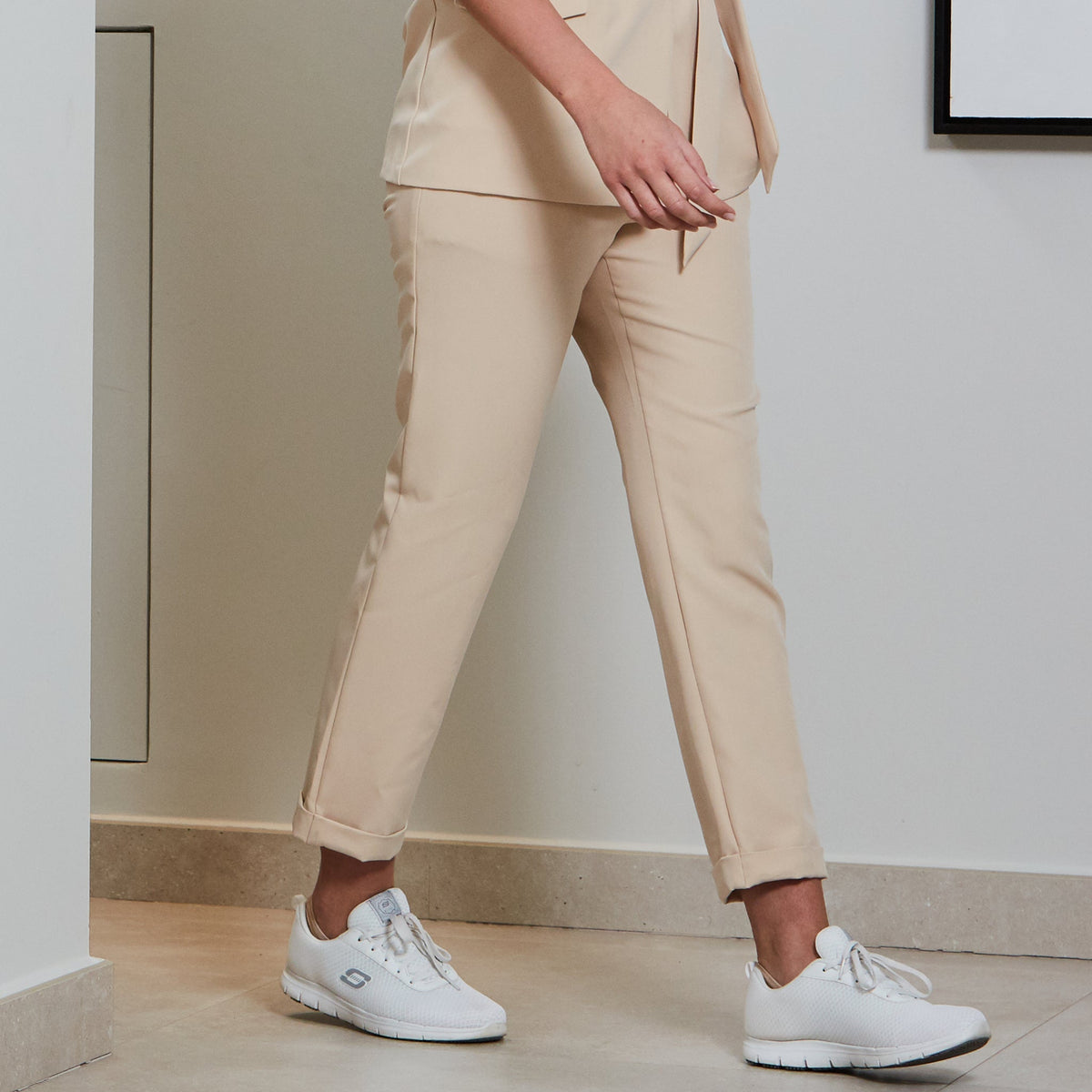 PANTALON MUJER BIELASTICO BAJO VUELTO - Gary's