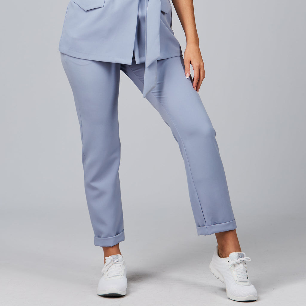 PANTALON MUJER BIELASTICO BAJO VUELTO - Gary's