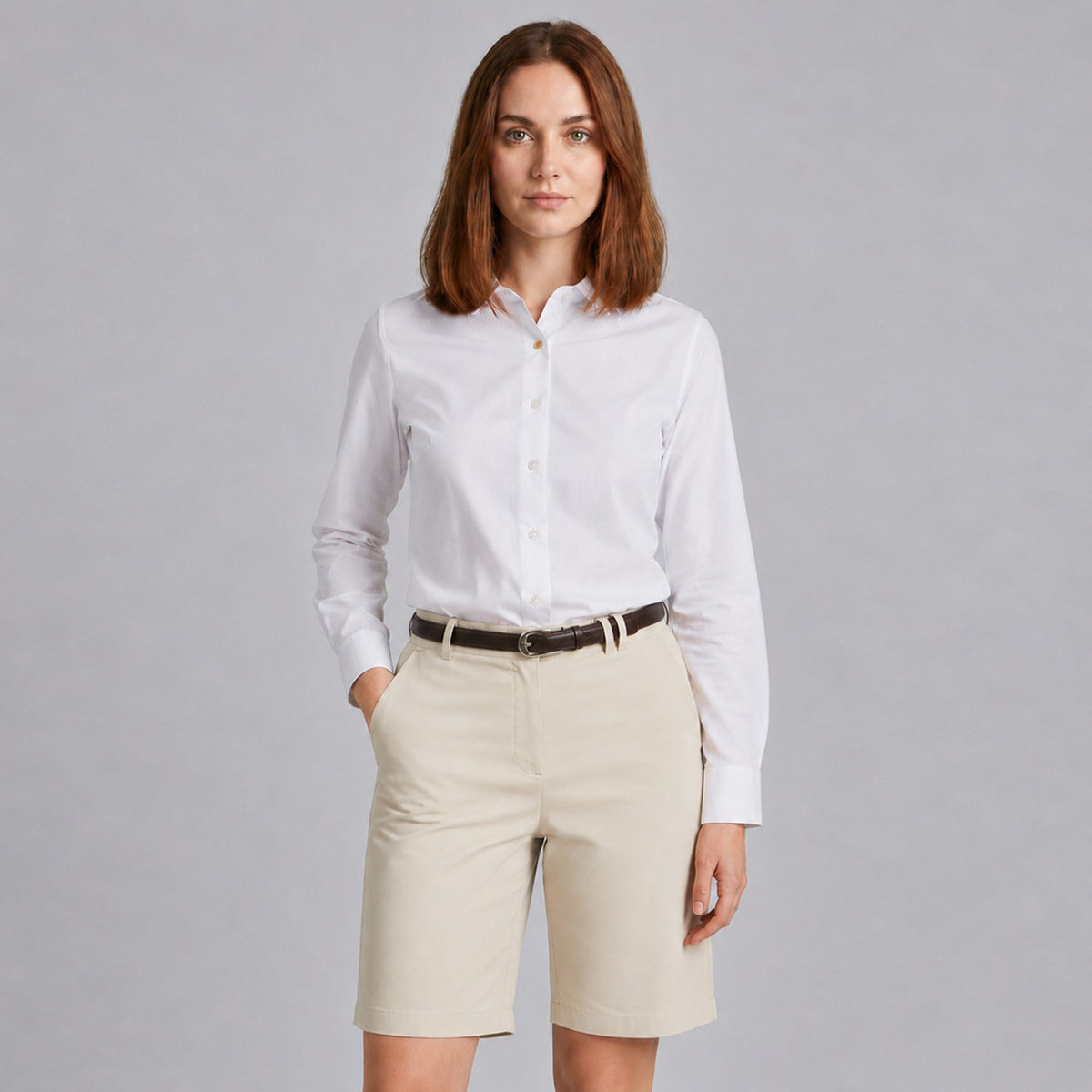 BERMUDA MUJER CHINO T400 - Gary's