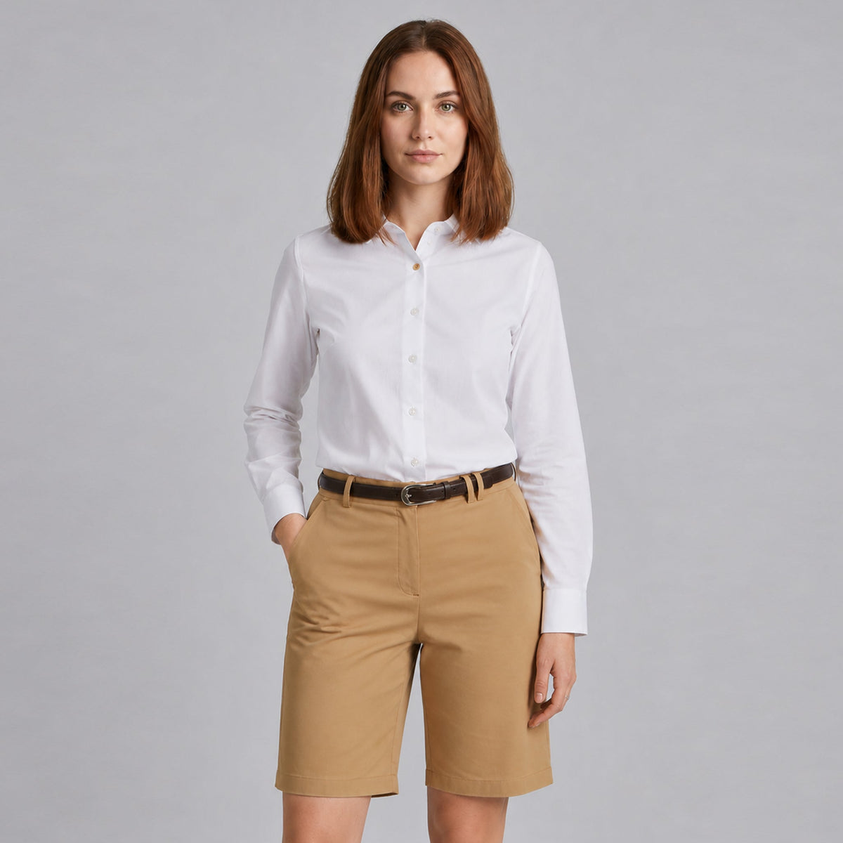 BERMUDA MUJER CHINO T400 - Gary's