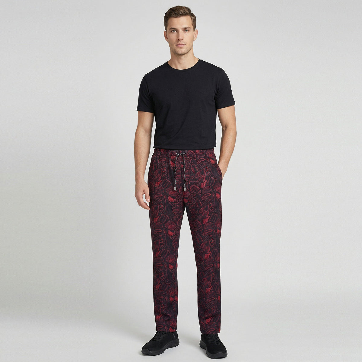 PANTALON MICROFIBRA ESTAMPADO UNISEX - Gary's