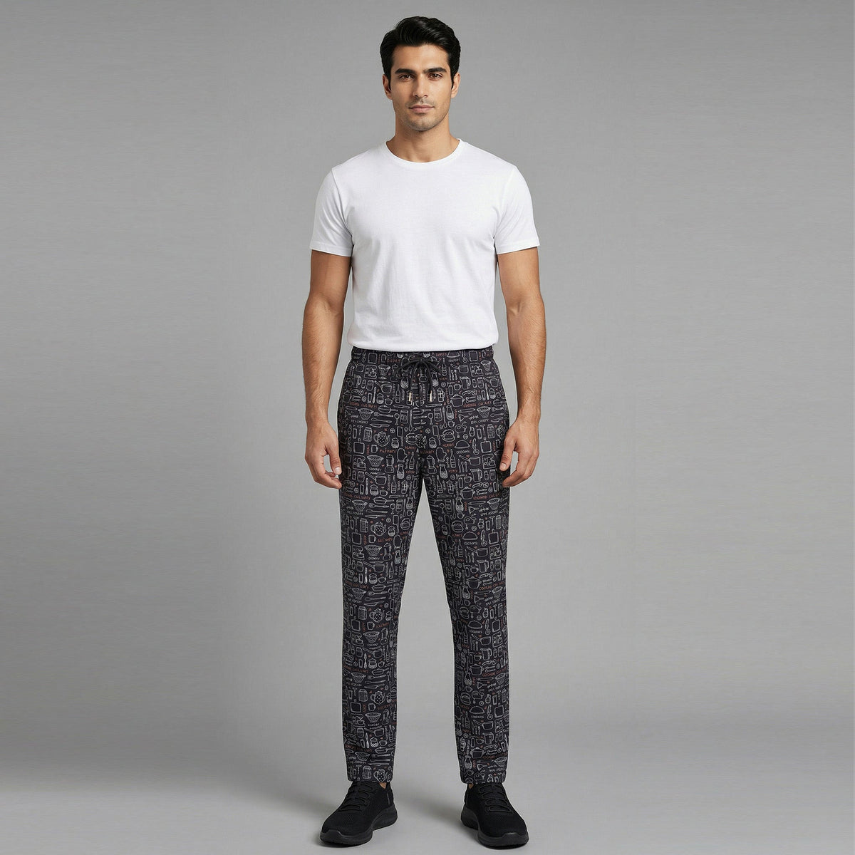 PANTALON MICROFIBRA ESTAMPADO UNISEX - Gary's