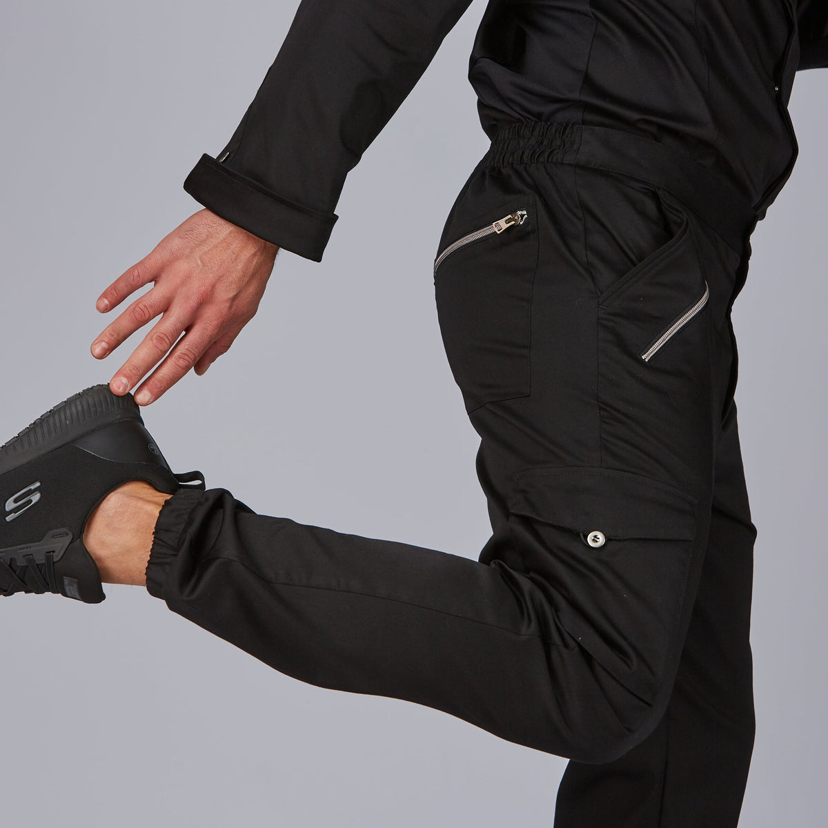 PANTALON UNISEX CREMALLERA SATEN ALGODON - Gary's