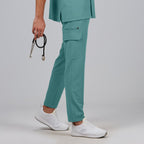 PANTALON UNISEX CINTURA AJUSTABLE Y BOLSILLOS CARGO - Gary's