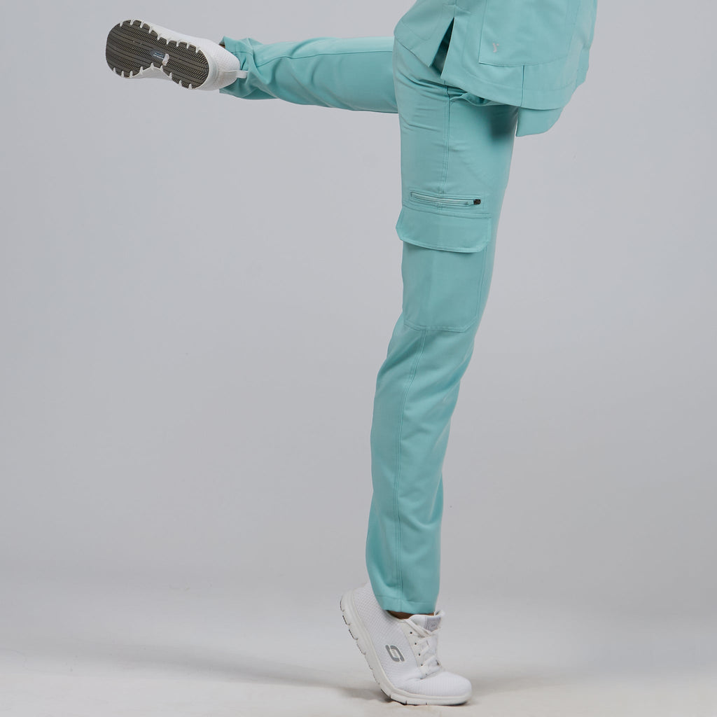 PANTALON UNISEX CINTURA AJUSTABLE Y BOLSILLOS CARGO - Gary's