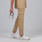 PANTALON UNISEX CINTURA AJUSTABLE Y BOLSILLOS CARGO - Gary's