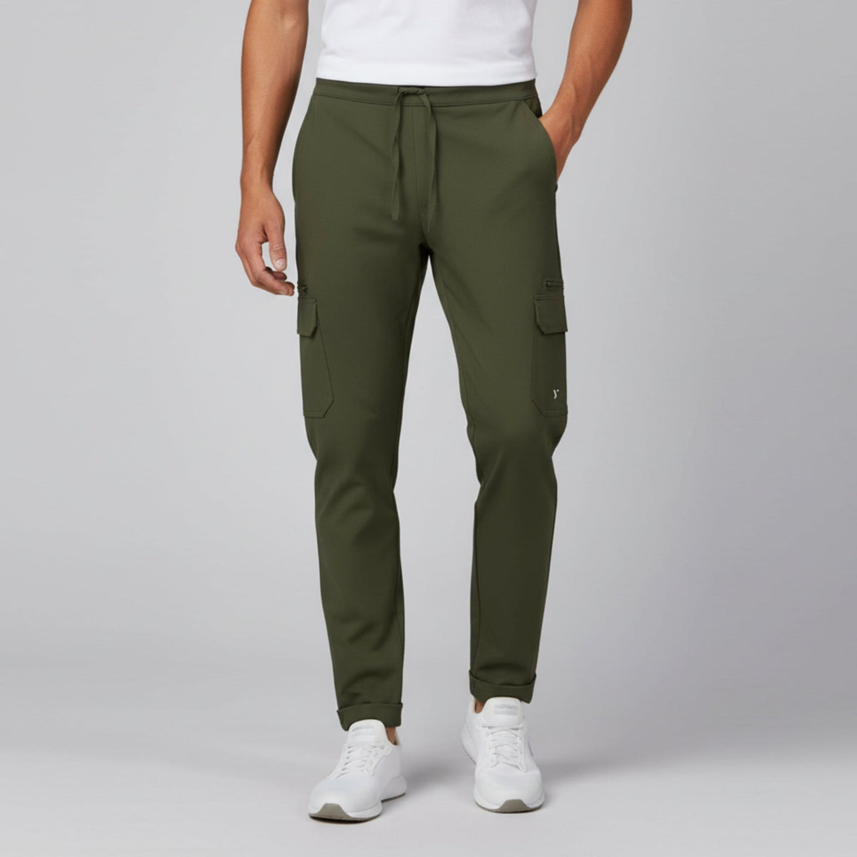 PANTALON UNISEX CINTURA AJUSTABLE Y BOLSILLOS CARGO - Gary's