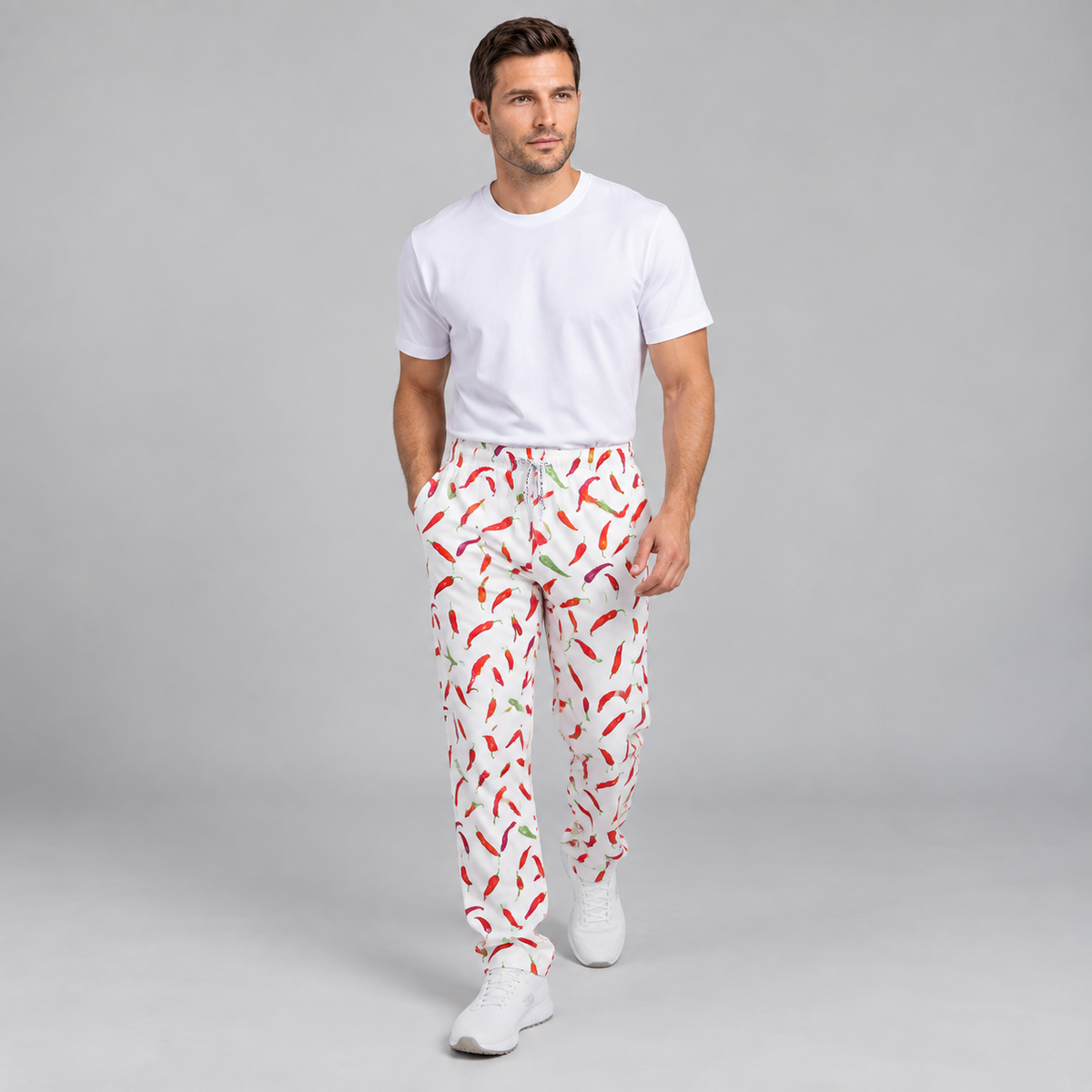 PANTALON COCINA UNISEX GOMA+CORDON EXTERIOR