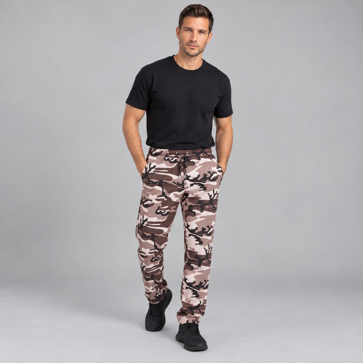PANTALON COCINA UNISEX GOMA+CORDON EXTERIOR