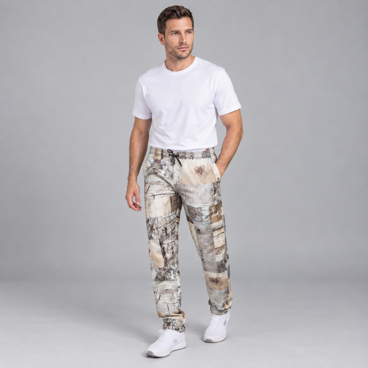 PANTALON COCINA UNISEX GOMA+CORDON EXTERIOR