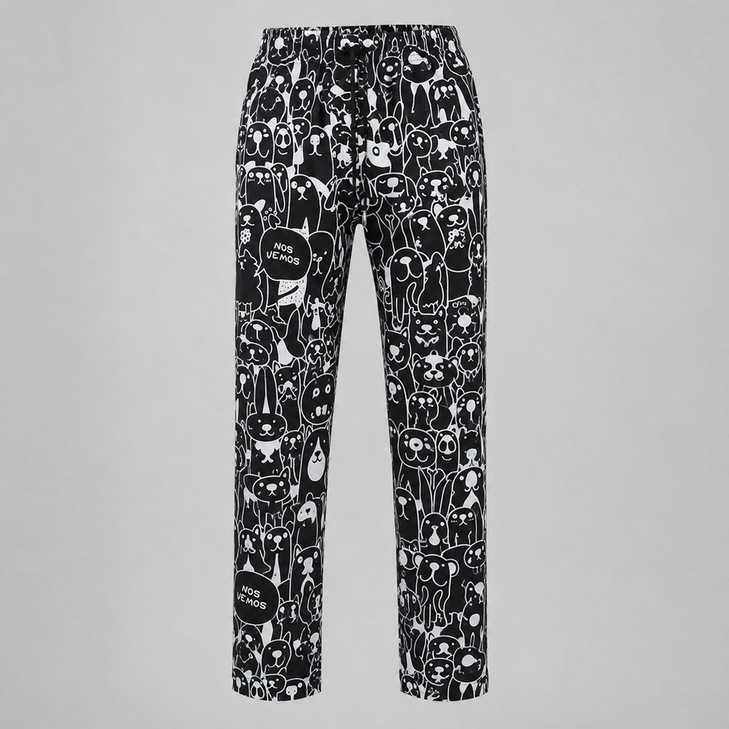 PANTALON MICROFIBRA UNISEX GOMA+CORDON