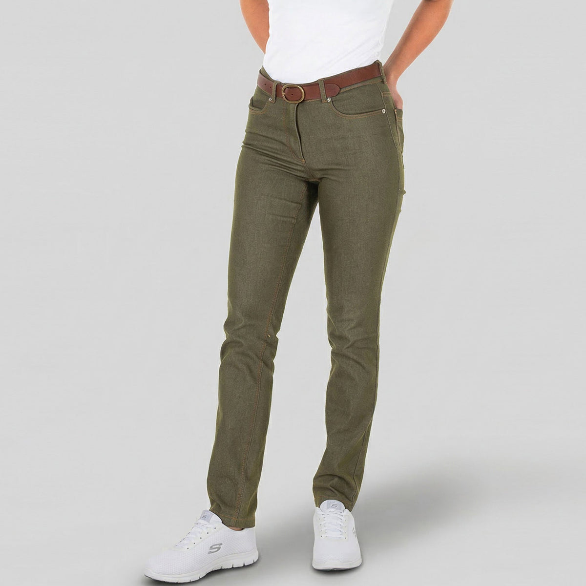 PANTALON MUJER VAQUERO TALLE MEDIO - Gary's