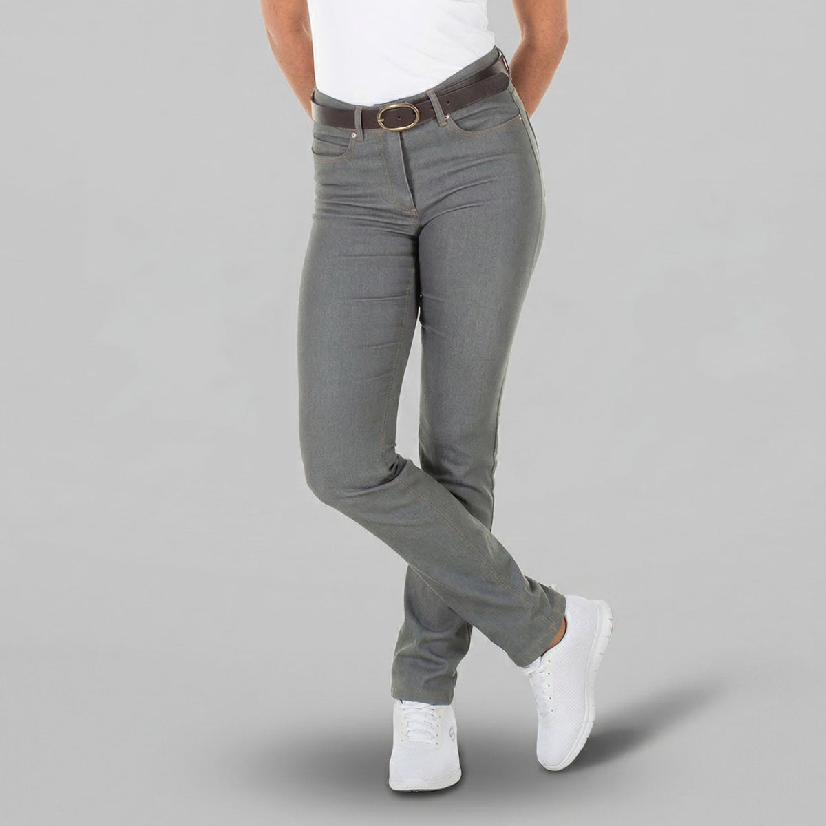 PANTALON MUJER VAQUERO TALLE MEDIO - Gary's
