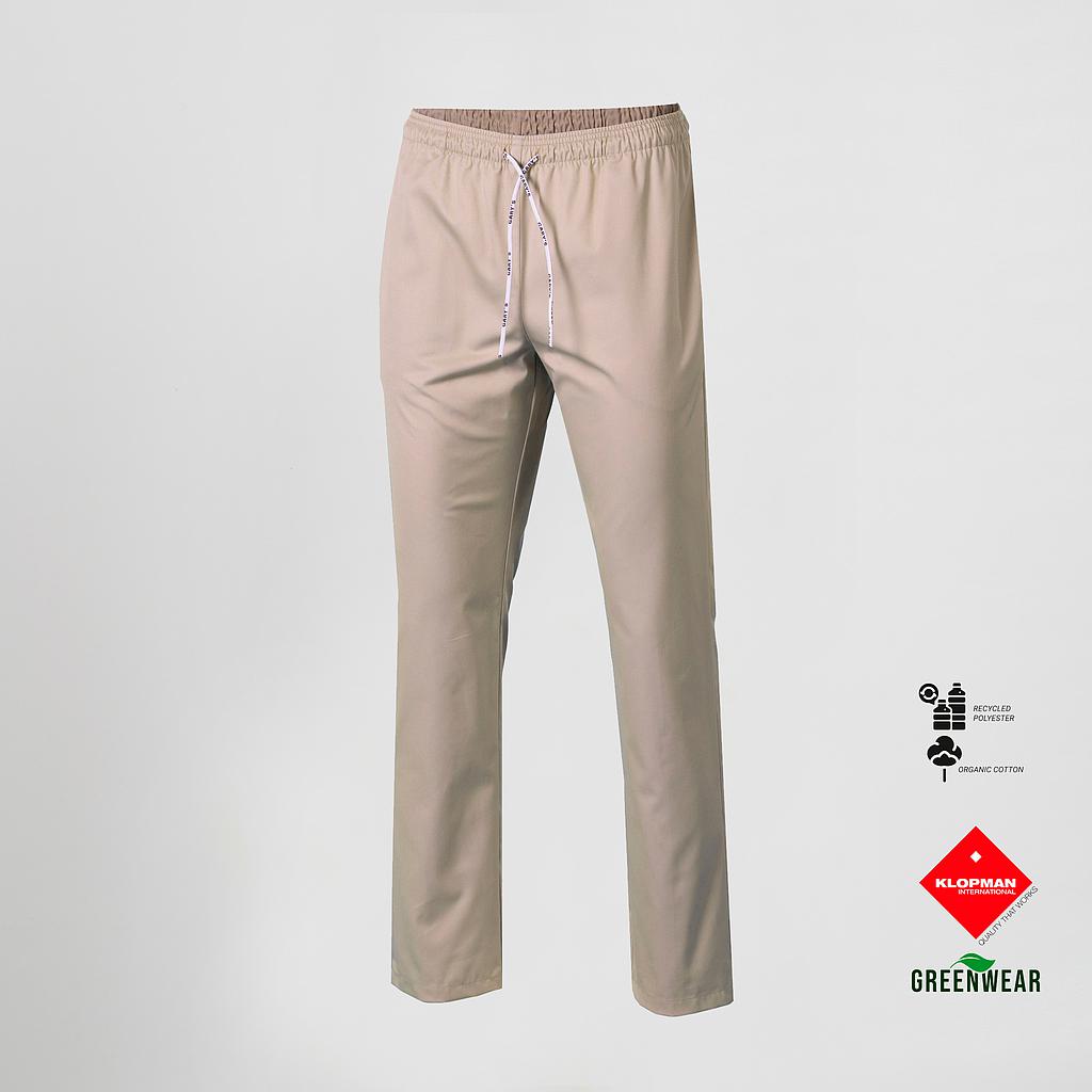 PANTALON UNISEX CON GOMA Y CORDON TEJIDO ORGANICO Y RECICLADO KLOPMAN - Gary's
