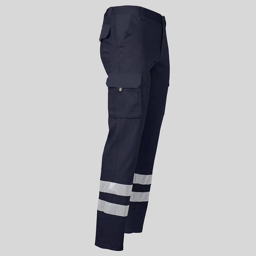 PANTALON UNISEX MULTIBOLSILLOS ELASTICO GAMO 2 BANDAS REFLECTANTES - Gary's
