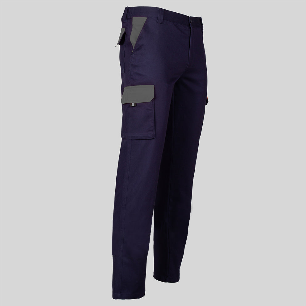 PANTALON UNISEX MULTIBOLSILLOS ELASTICO GAMO COMBINADO - Gary's
