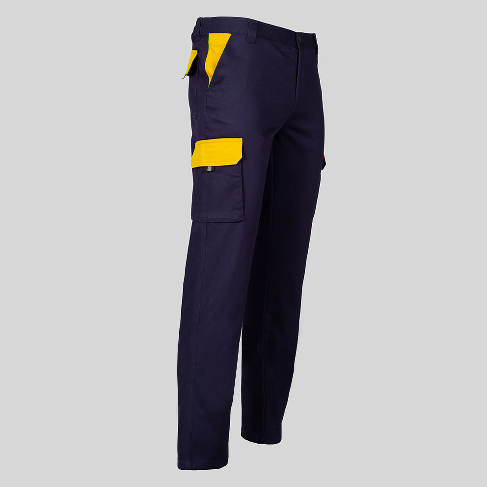 PANTALON UNISEX MULTIBOLSILLOS ELASTICO GAMO COMBINADO - Gary's