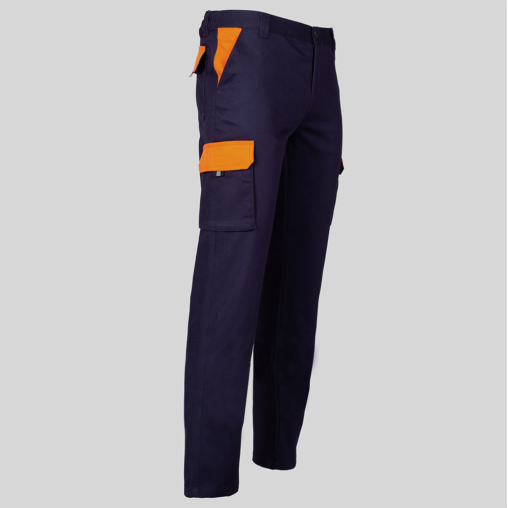 PANTALON UNISEX MULTIBOLSILLOS ELASTICO GAMO COMBINADO - Gary's