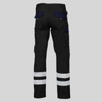 PANTALON UNISEX MULTIBOLSILLOS ELASTICO ARCE COMBI + 2 BANDAS REFLECT. - Gary's