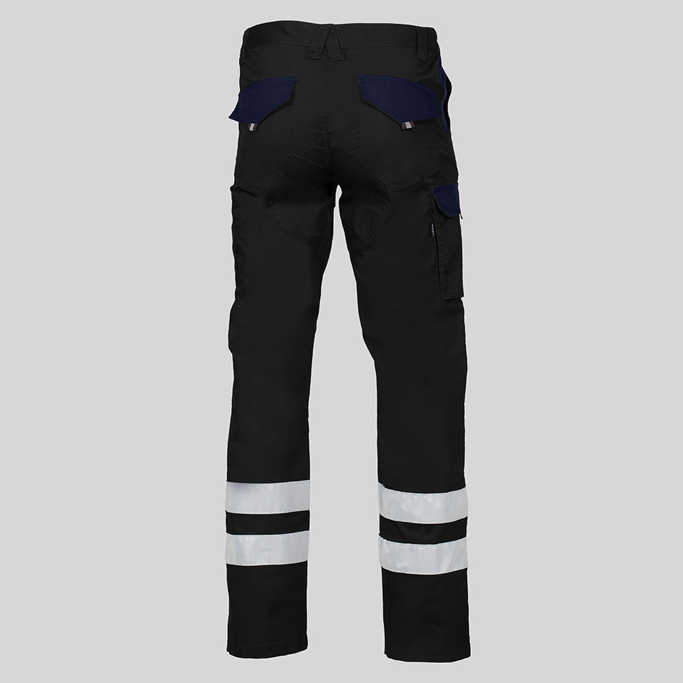 PANTALON UNISEX MULTIBOLSILLOS ELASTICO ARCE COMBI + 2 BANDAS REFLECT. - Gary's