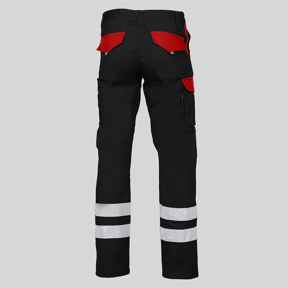 PANTALON UNISEX MULTIBOLSILLOS ELASTICO ARCE COMBI + 2 BANDAS REFLECT. - Gary's