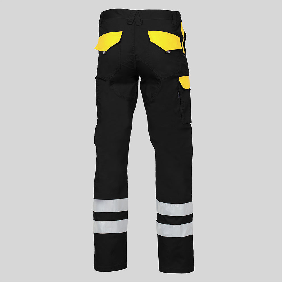 PANTALON UNISEX MULTIBOLSILLOS ELASTICO ARCE COMBI + 2 BANDAS REFLECT. - Gary's