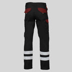 PANTALON UNISEX MULTIBOLSILLOS ELASTICO ARCE COMBI + 2 BANDAS REFLECT. - Gary's