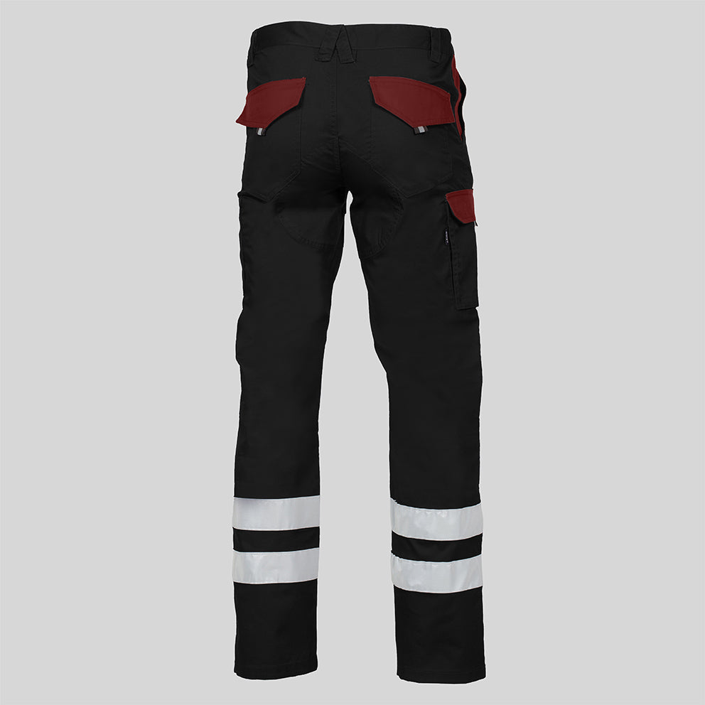 PANTALON UNISEX MULTIBOLSILLOS ELASTICO ARCE COMBI + 2 BANDAS REFLECT. - Gary's