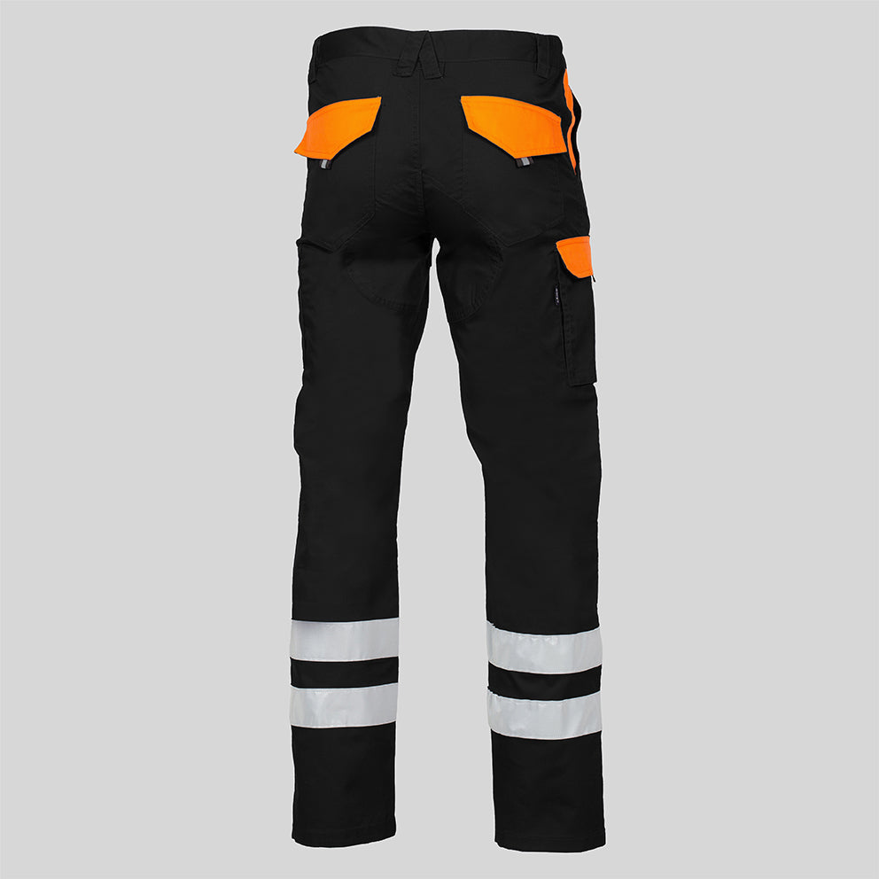 PANTALON UNISEX MULTIBOLSILLOS ELASTICO ARCE COMBI + 2 BANDAS REFLECT. - Gary's