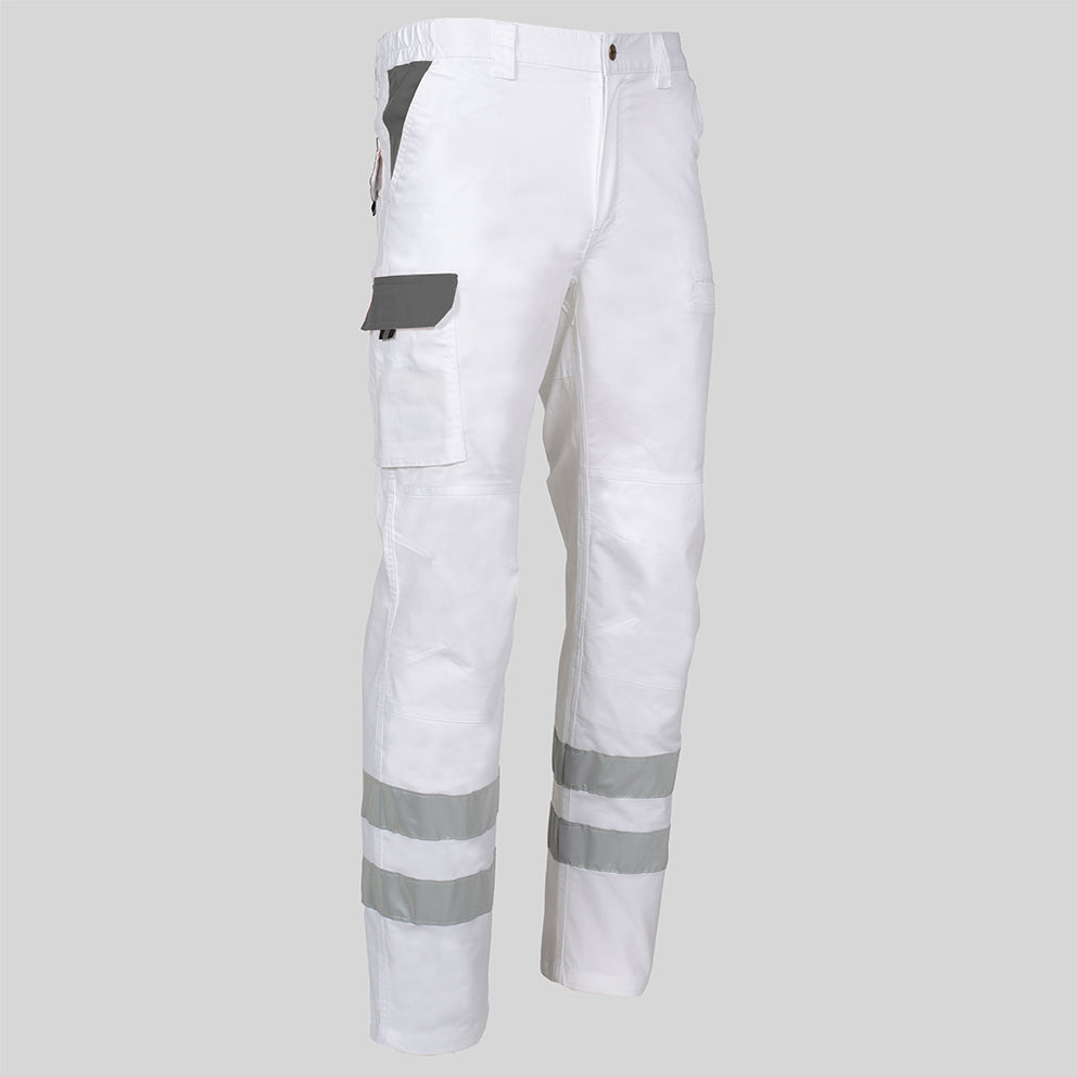 PANTALON UNISEX MULTIBOLSILLOS ELASTICO ARCE COMBI + 2 BANDAS REFLECT. - Gary's