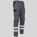 PANTALON UNISEX MULTIBOLSILLOS ELASTICO ARCE COMBI + 2 BANDAS REFLECT. - Gary's