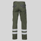 PANTALON UNISEX MULTIBOLSILLOS ELASTICO ARCE COMBI + 2 BANDAS REFLECT. - Gary's