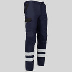 PANTALON UNISEX MULTIBOLSILLOS ELASTICO ARCE COMBI + 2 BANDAS REFLECT. - Gary's