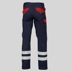 PANTALON UNISEX MULTIBOLSILLOS ELASTICO ARCE COMBI + 2 BANDAS REFLECT. - Gary's