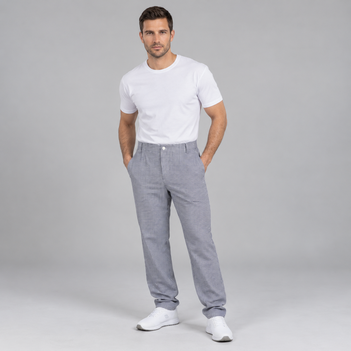 PANTALON PATA GALLO PRESILLAS
