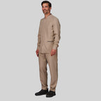 PANTALON HOMBRE TEJIDO RECICLADO ARENA - Gary's