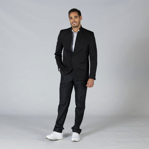 AMERICANA HOMBRE 1 BOTON SOLAPA INVERTIDA SLIM FIT TRIVIAL - Gary's