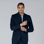 AMERICANA HOMBRE 1 BOTON SOLAPA INVERTIDA SLIM FIT TRIVIAL - Gary's