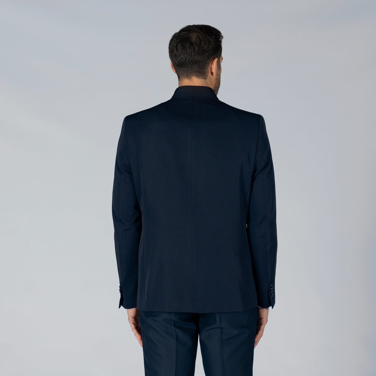 AMERICANA HOMBRE 1 BOTON SOLAPA INVERTIDA SLIM FIT TRIVIAL - Gary's